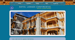 Desktop Screenshot of ladakhcontinental.com
